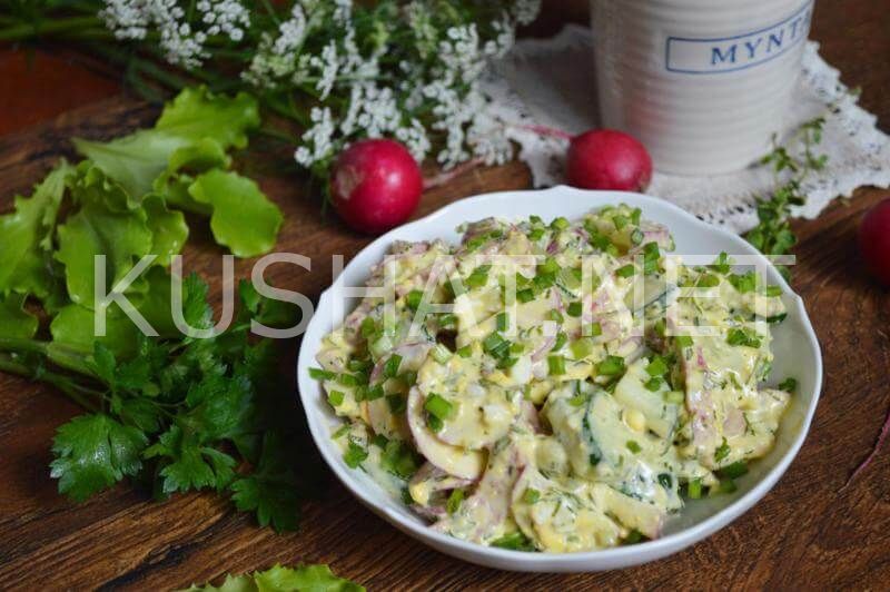 12_весенний салат с колбасой