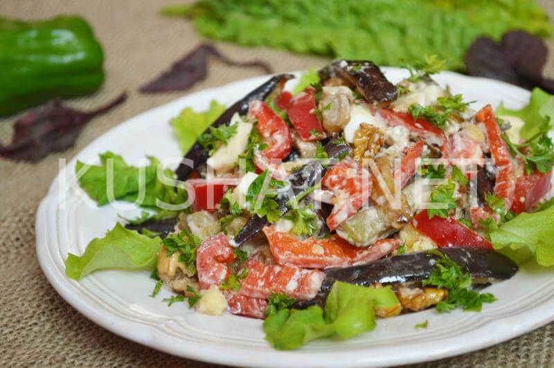 12_салат с баклажанами и грецкими орехами