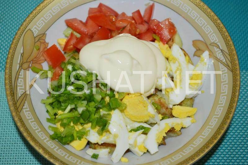 8_салат из кабачков с яйцом и помидорами