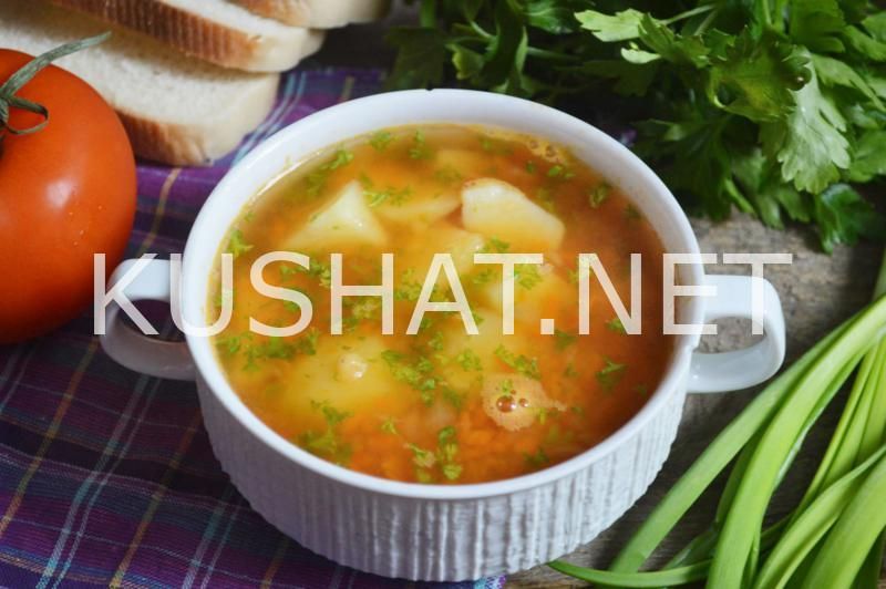 16_простой суп из красной чечевицы