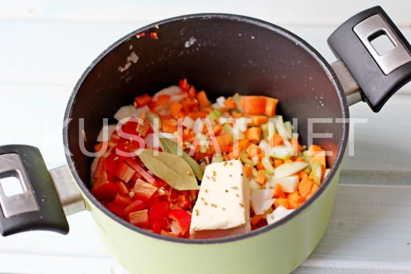 1_овощной суп с рисом