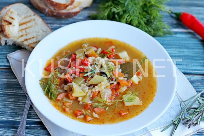 5_овощной суп с рисом